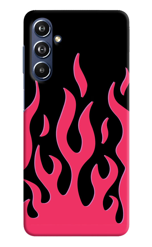 Fire Flames Samsung F54 5G Hard Case Back Cover by Casekaro