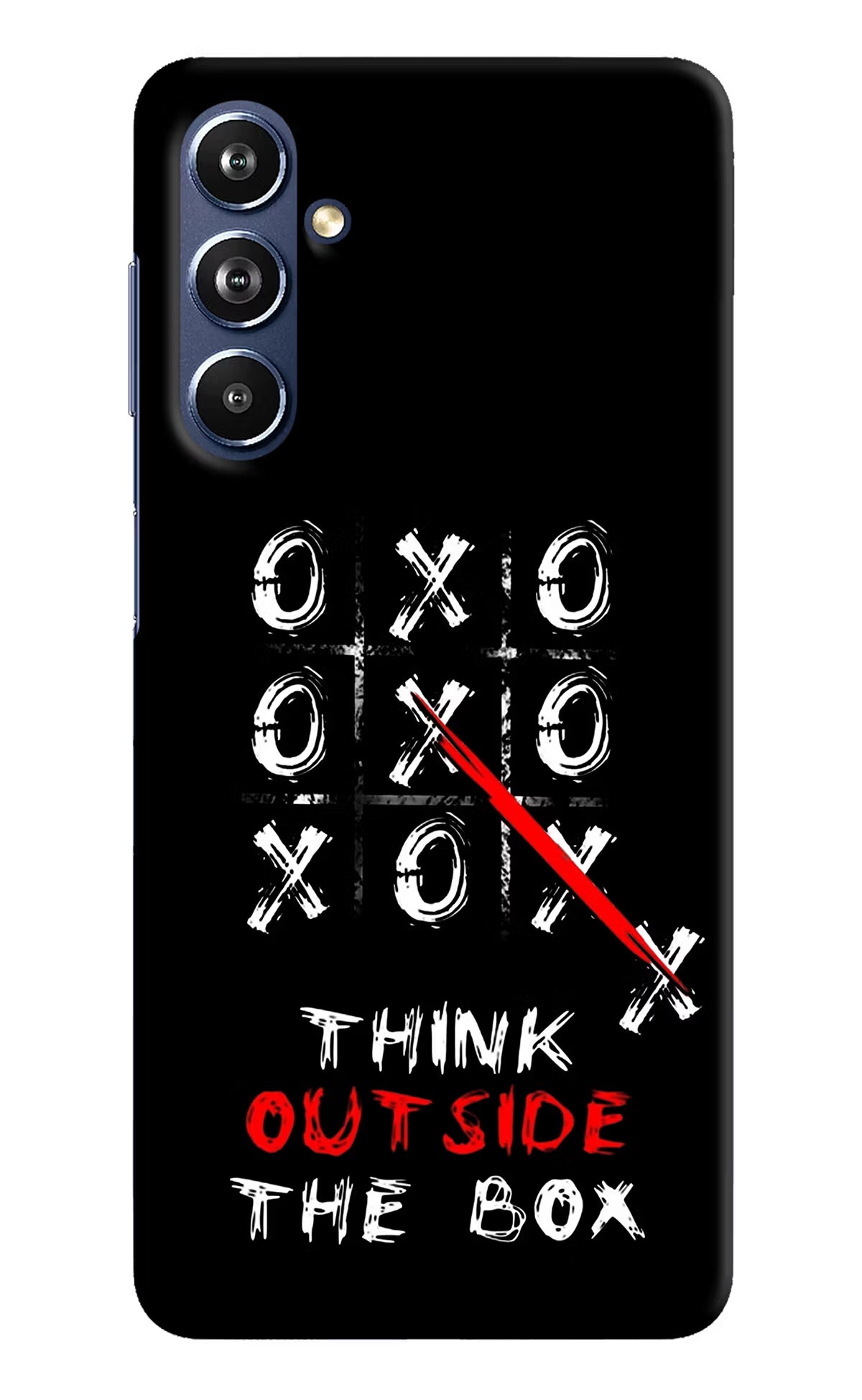 Think out of the BOX Samsung F54 5G Hard Case Back Cover by Casekaro