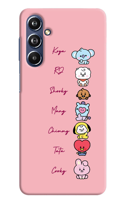 BTS names Samsung F54 5G Hard Case Back Cover by Casekaro