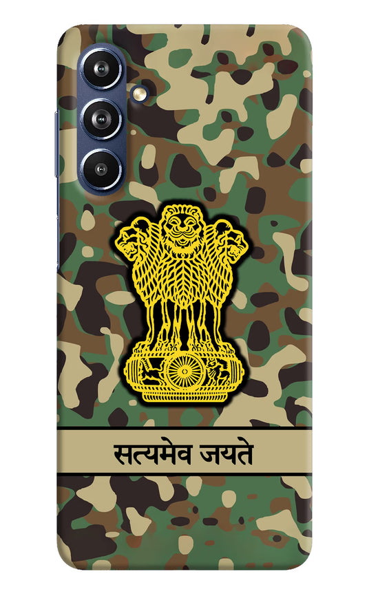 Satyamev Jayate Army Samsung F54 5G Hard Case Back Cover by Casekaro