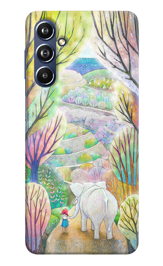 Nature Painting Samsung F54 5G Hard Case Back Cover by Casekaro