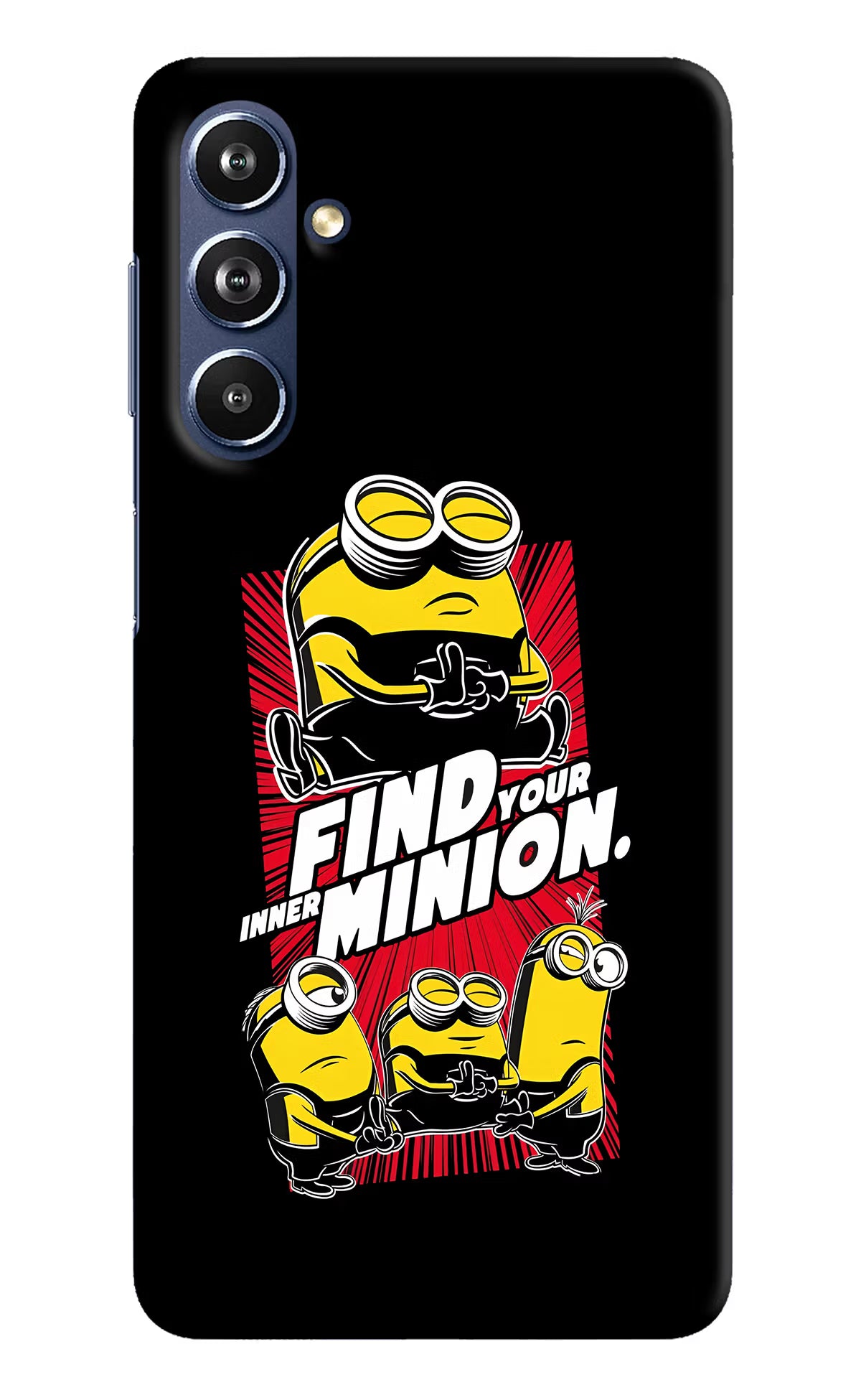 Find your inner Minion Samsung F54 5G Hard Case Back Cover by Casekaro