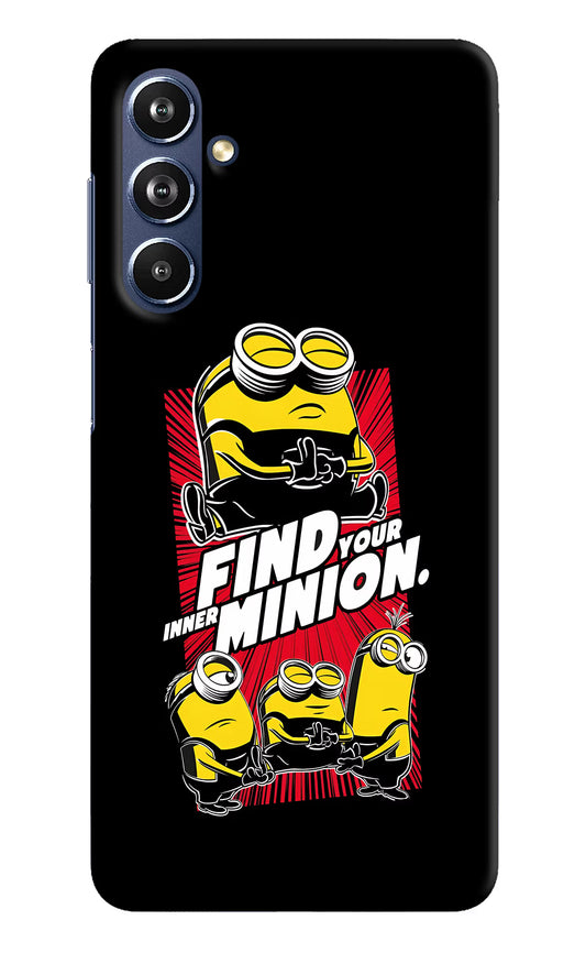 Find your inner Minion Samsung F54 5G Hard Case Back Cover by Casekaro