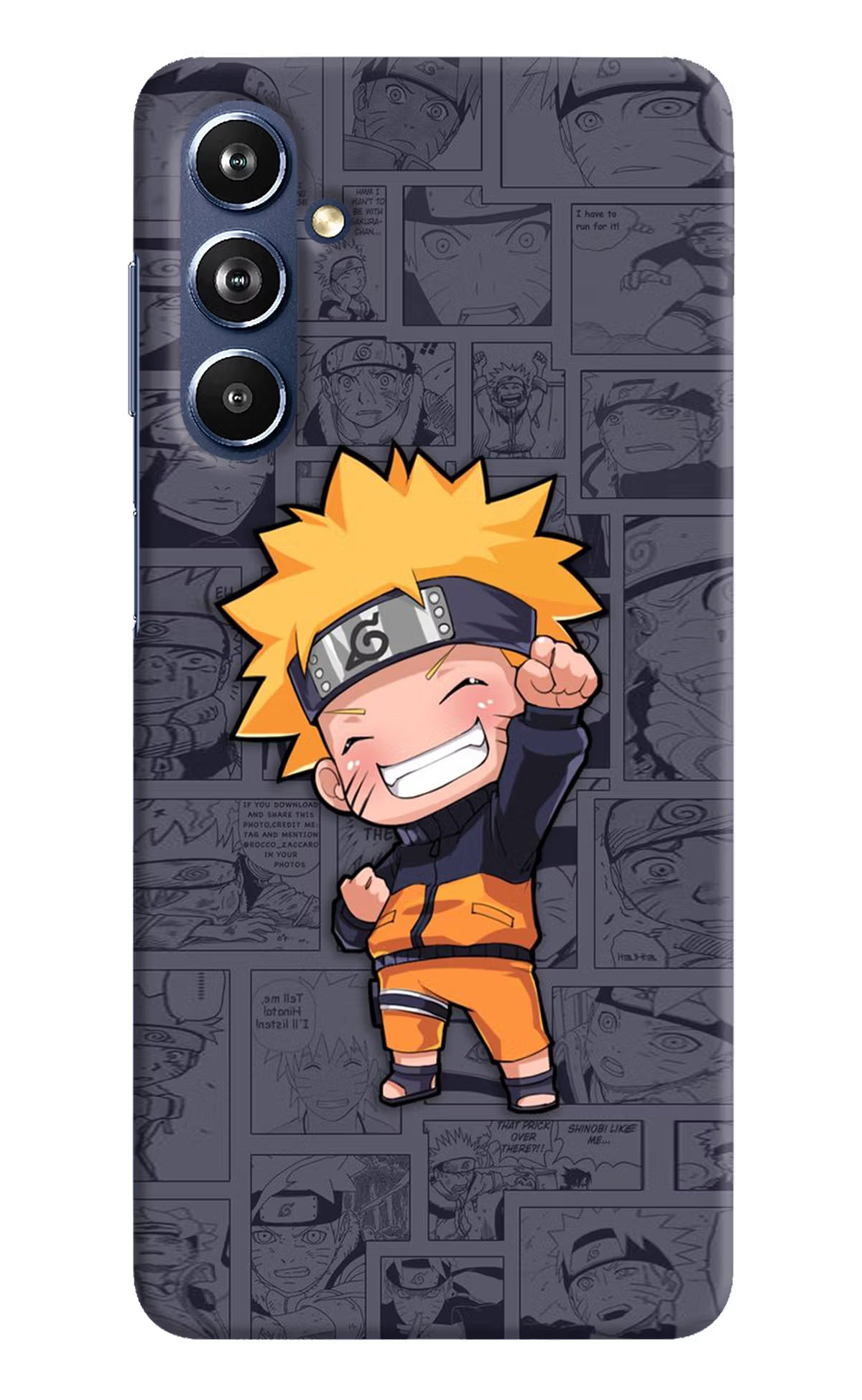 Chota Naruto Samsung F54 5G Hard Case Back Cover by Casekaro