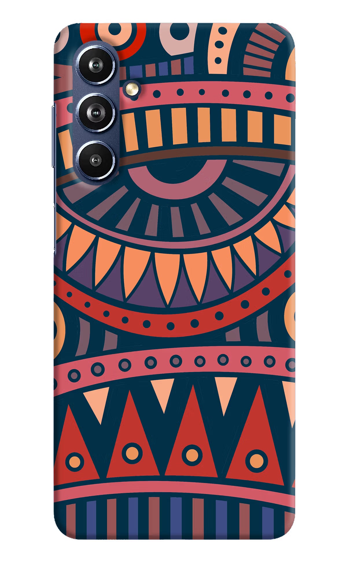 African Culture Design Samsung F54 5G Hard Case Back Cover by Casekaro