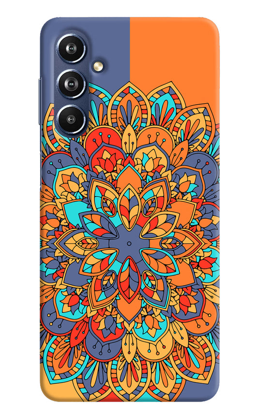 Color Mandala Samsung F54 5G Hard Case Back Cover by Casekaro