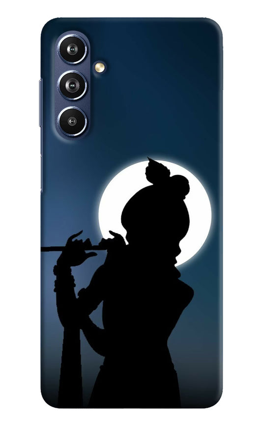 Shri Krishna Silhouette Samsung F54 5G Hard Case Back Cover by Casekaro