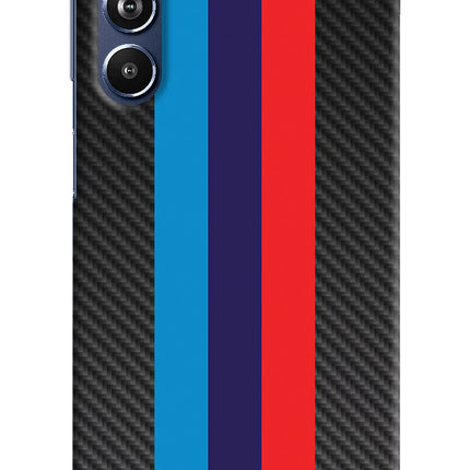BMW Stripes Pattern Samsung F54 5G Hard Case Back Cover by Casekaro