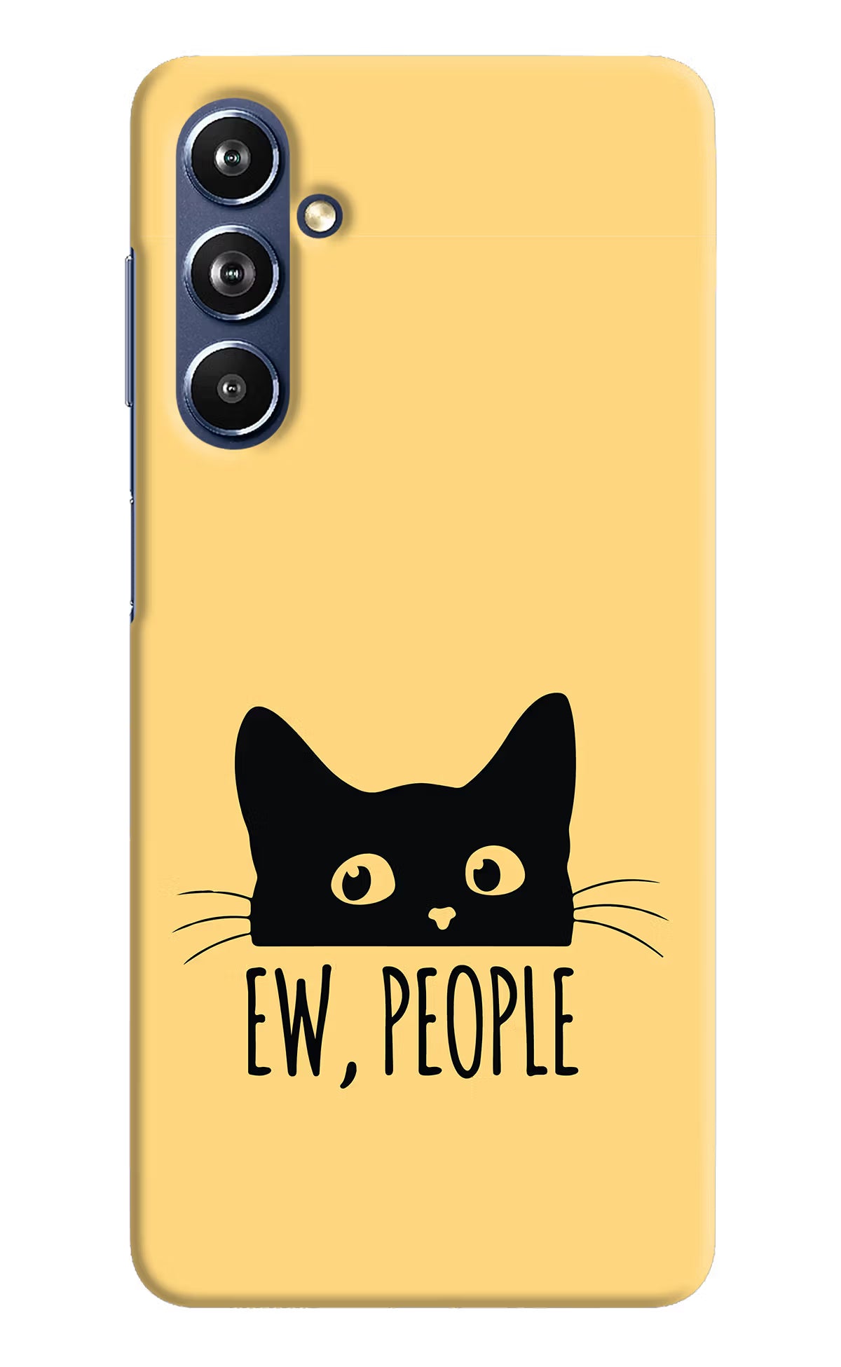 Ew People Catitude Samsung F54 5G Hard Case Back Cover by Casekaro