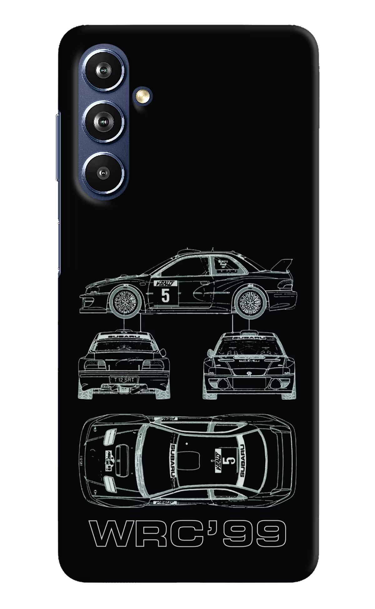 WRC'99 Samsung F54 5G Hard Case Back Cover by Casekaro