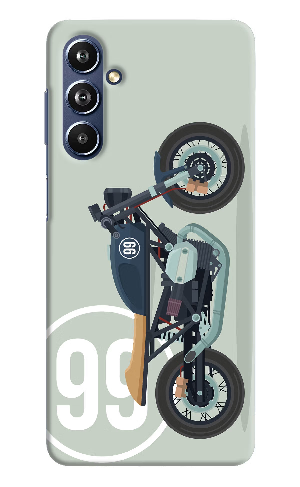 Classic Cafe Racer 99 Samsung F54 5G Hard Case Back Cover by Casekaro