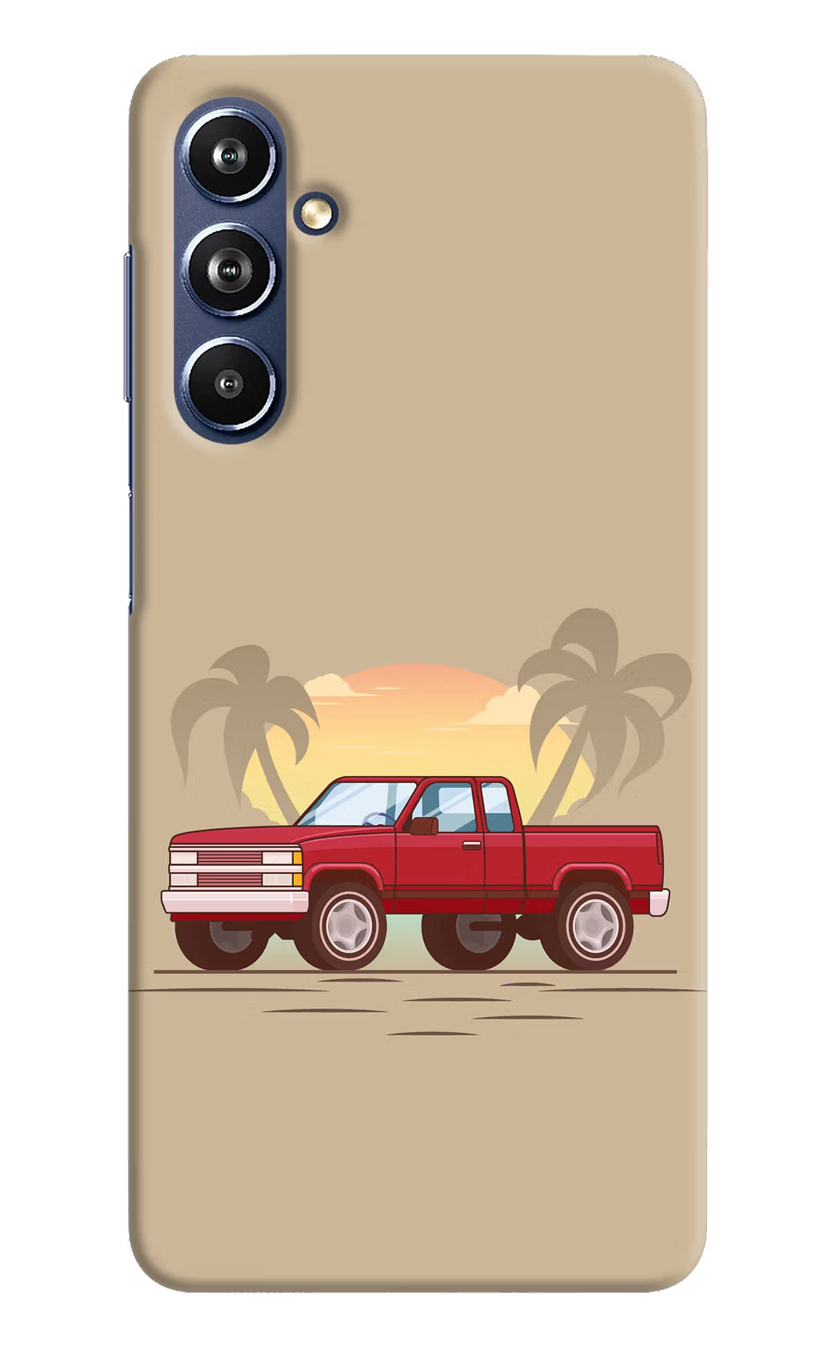 Desert Classic Drive Samsung F54 5G Hard Case Back Cover by Casekaro