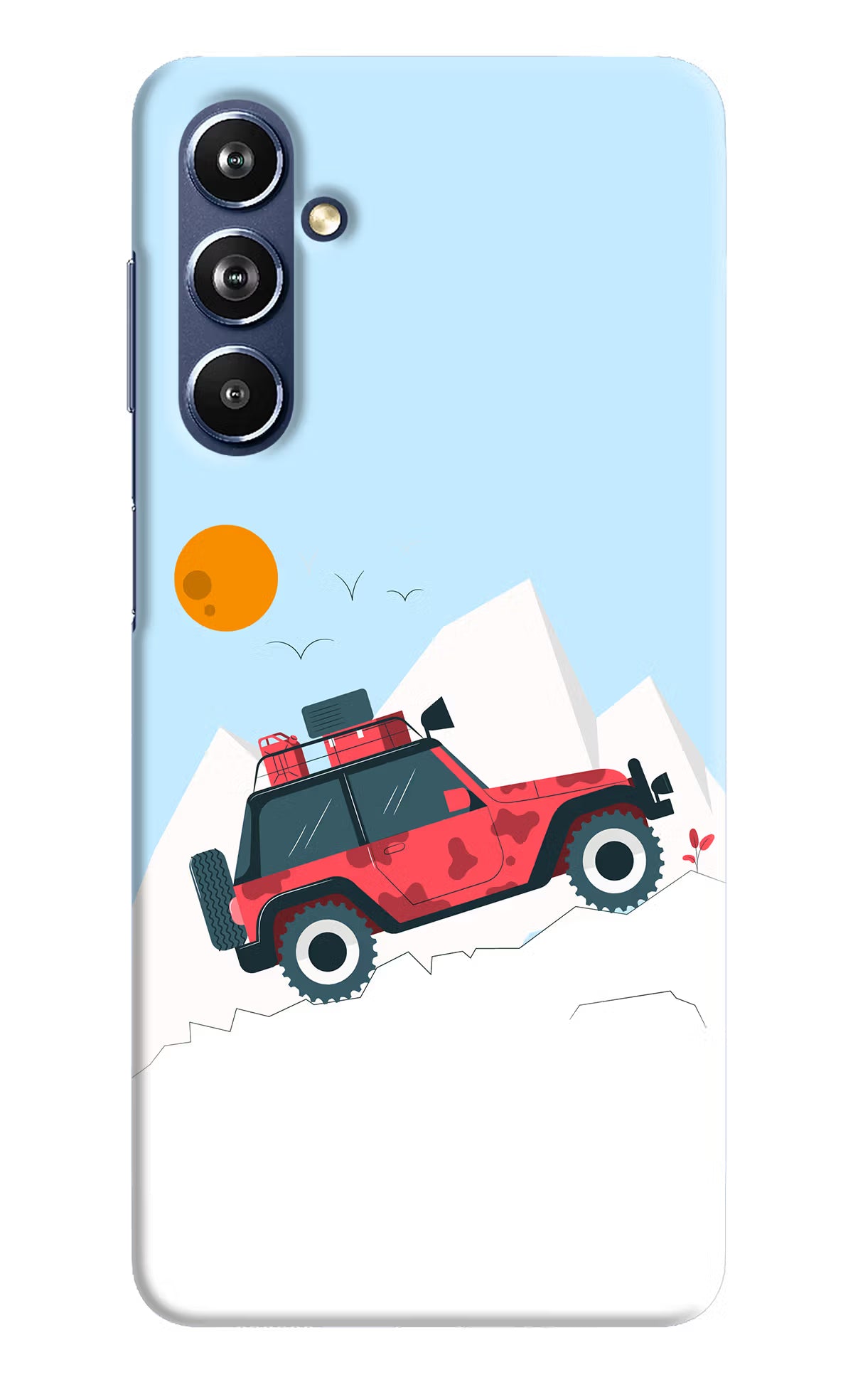 Mountain Trail Beast Samsung F54 5G Hard Case Back Cover by Casekaro
