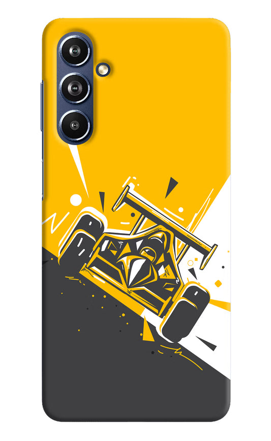 Track King Samsung F54 5G Hard Case Back Cover by Casekaro