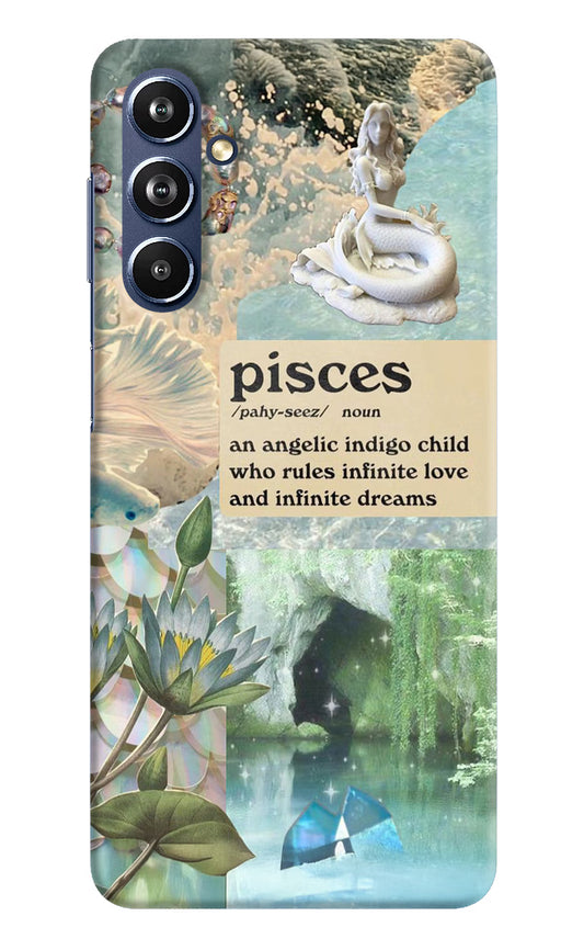 Pisces Zodiac Samsung F54 5G Hard Case Back Cover by Casekaro