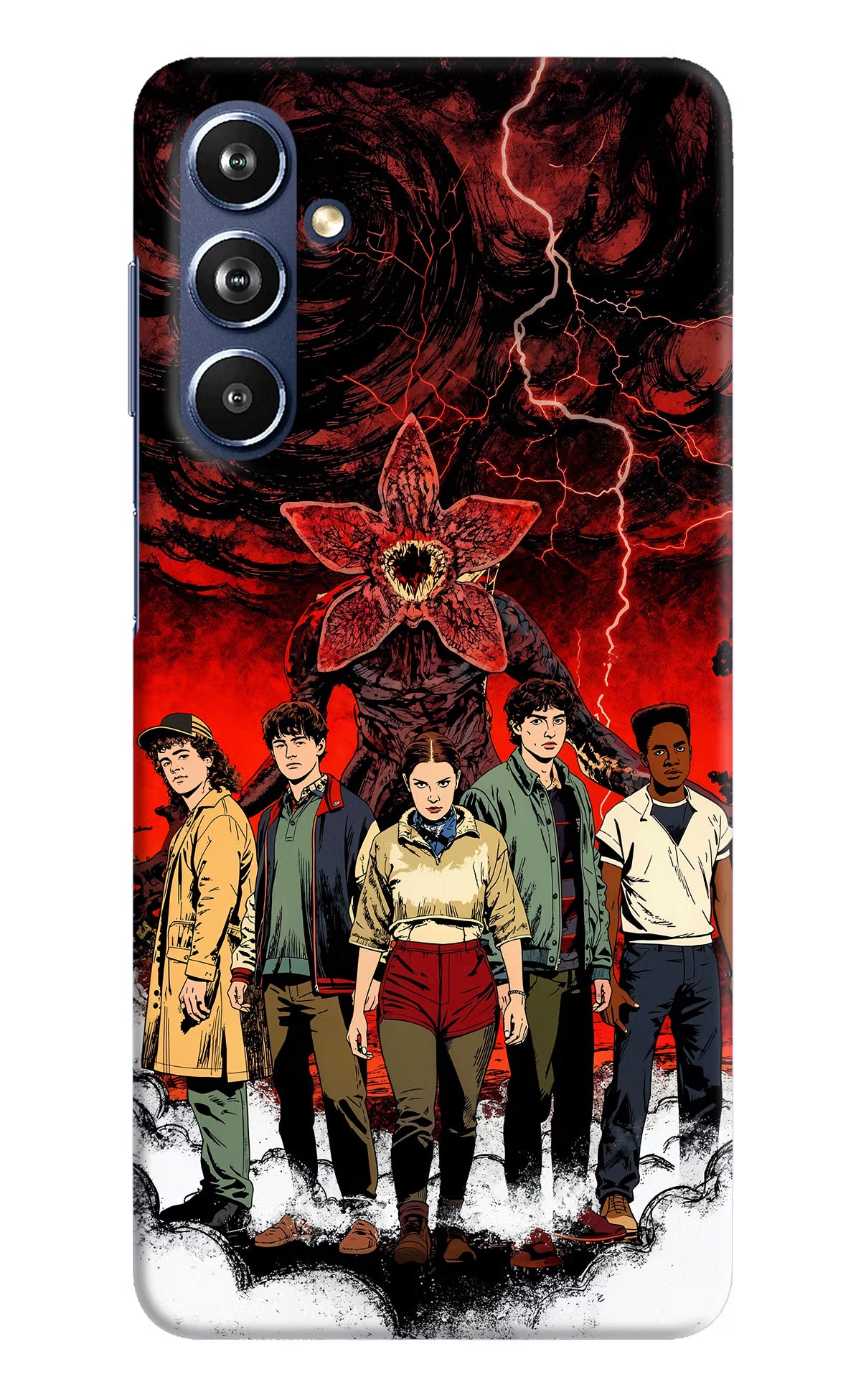 Ordinary Things Characters Samsung F54 5G Hard Case Back Cover by Casekaro