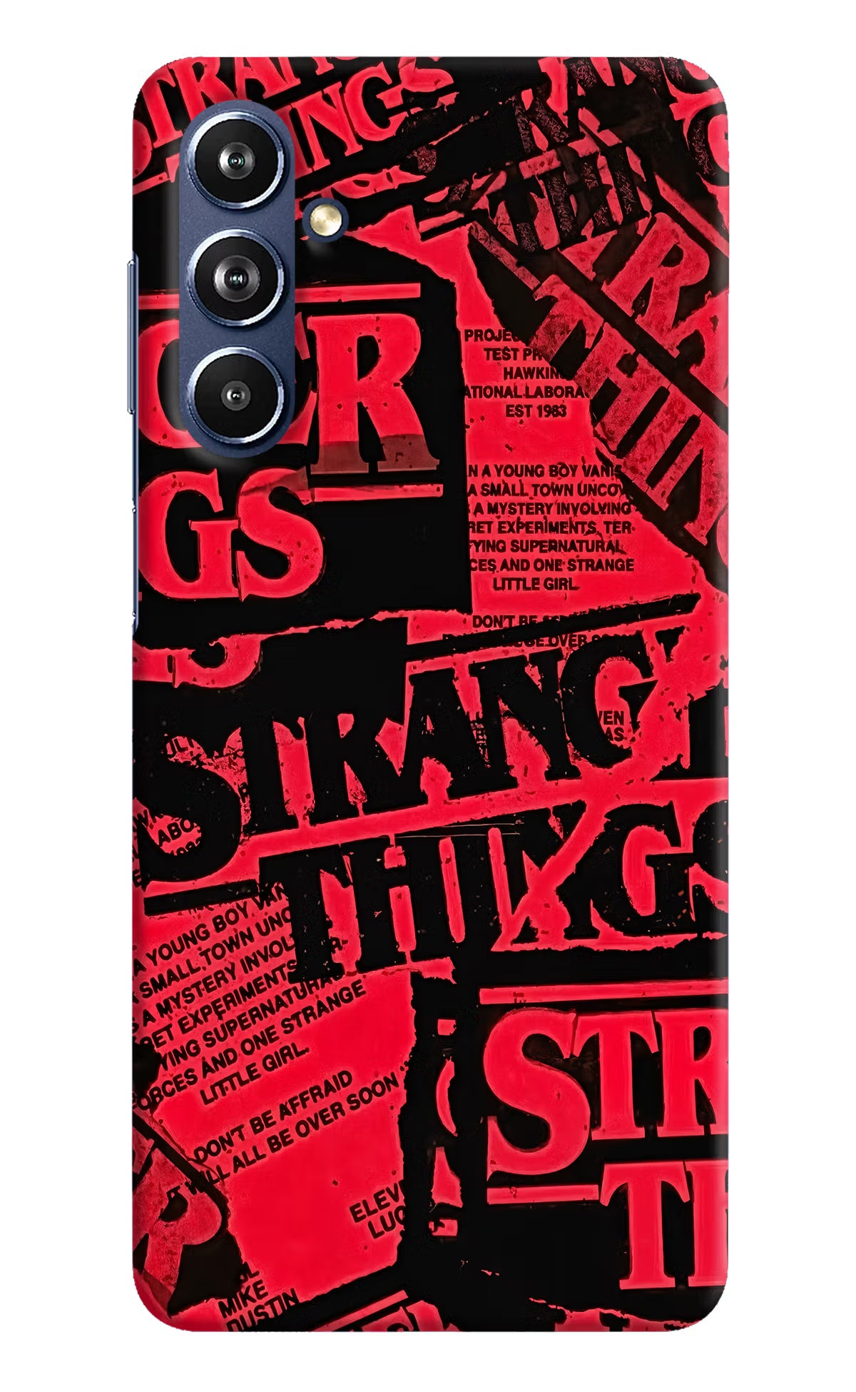 Ordinary Things Samsung F54 5G Hard Case Back Cover by Casekaro