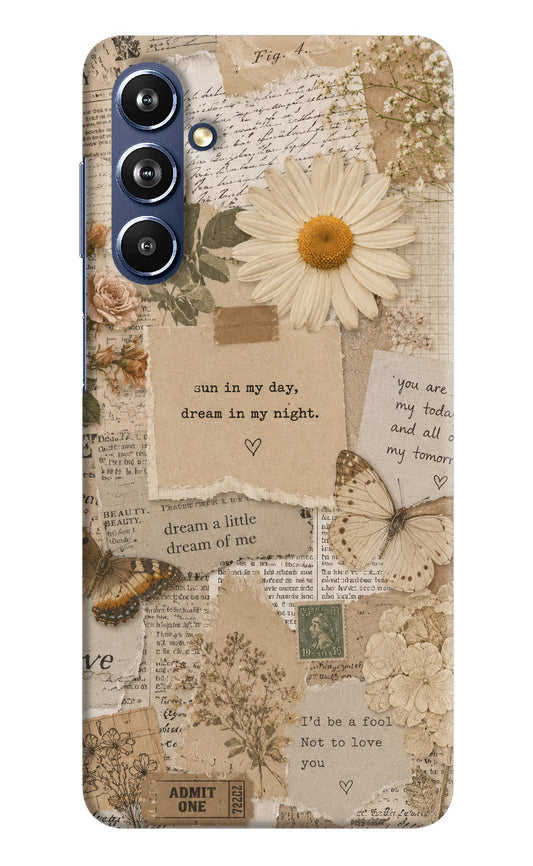 Vintage case Samsung F54 5G Back Cover