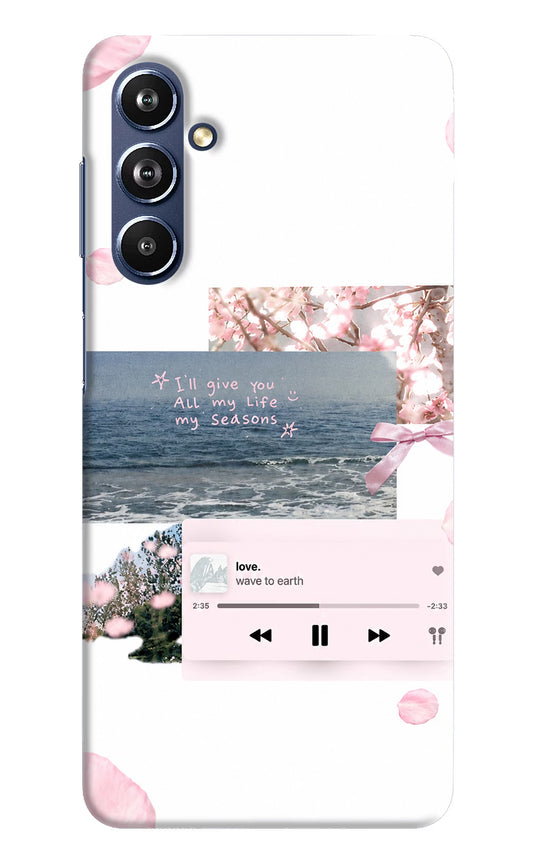 Wave to earth Samsung F54 5G Back Cover