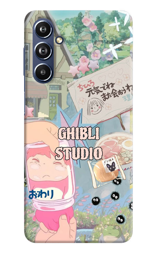 Studio Ghibli Samsung F54 5G Back Cover