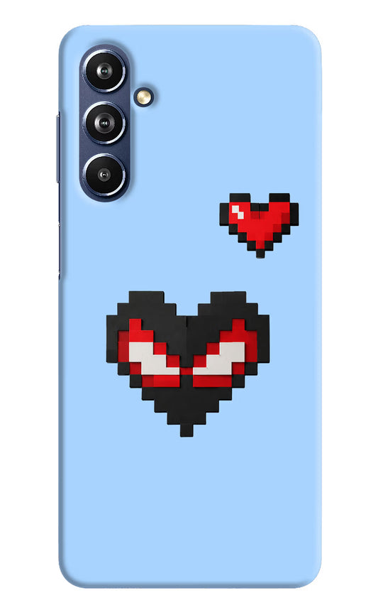Peter Heart Samsung F54 5G Hard Case Back Cover by Casekaro