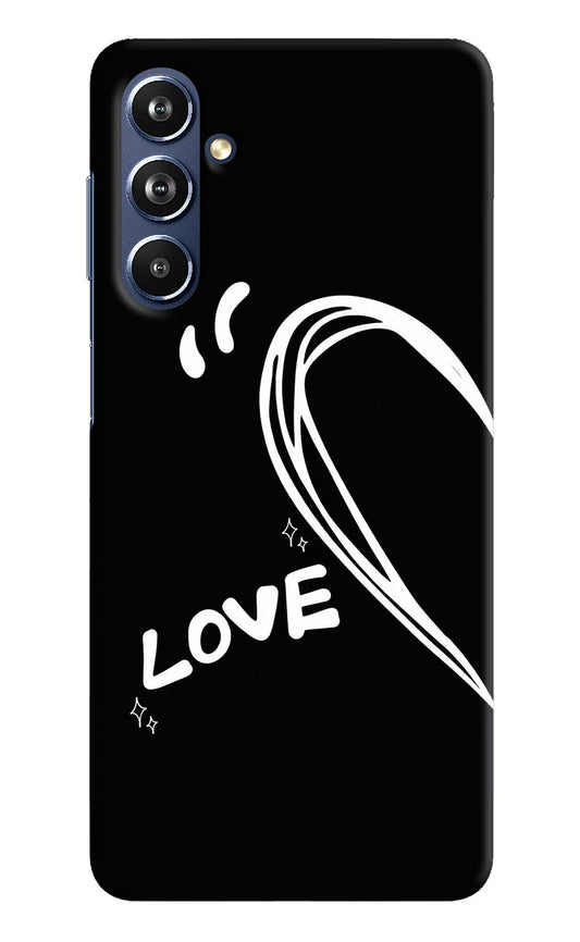 Love Line Samsung F54 5G Hard Case Back Cover by Casekaro