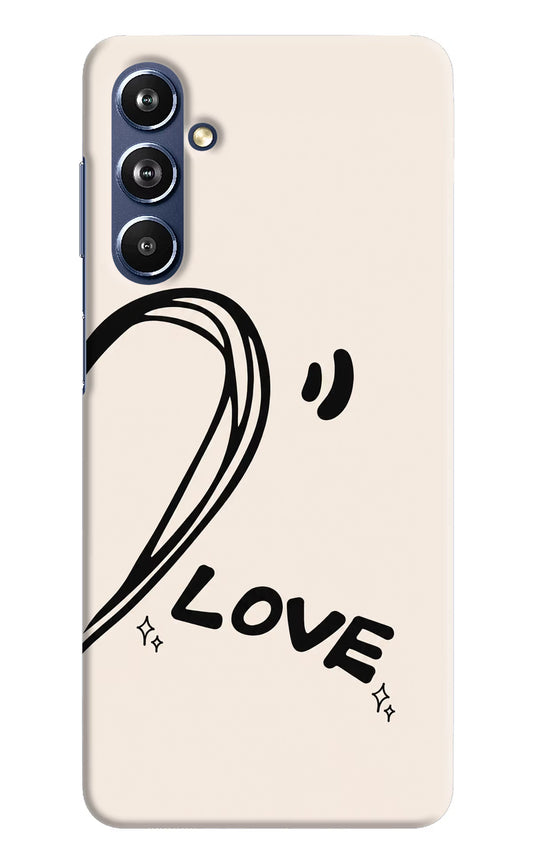 Soul Line Samsung F54 5G Hard Case Back Cover by Casekaro