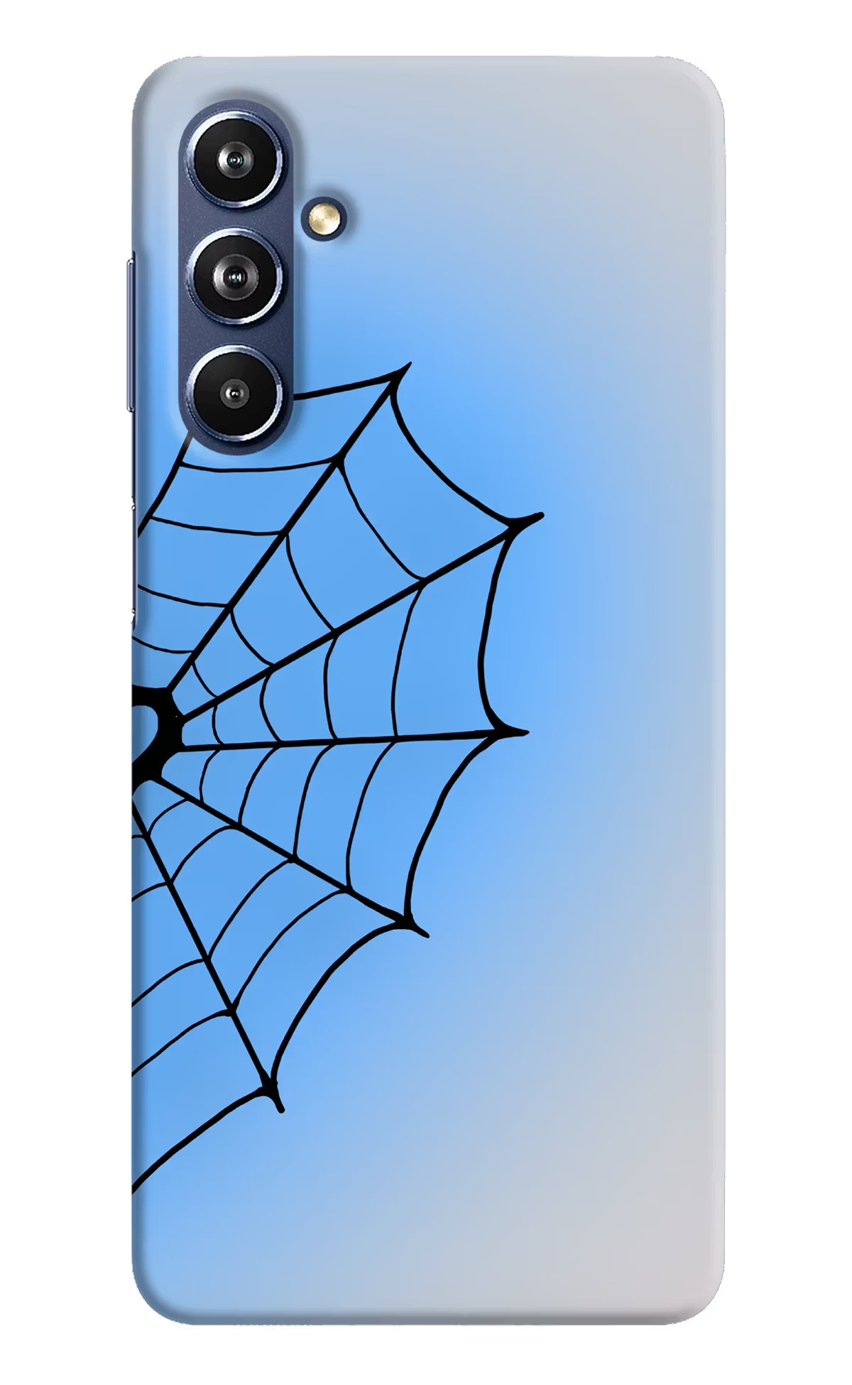 Blue Web Samsung F54 5G Back Cover