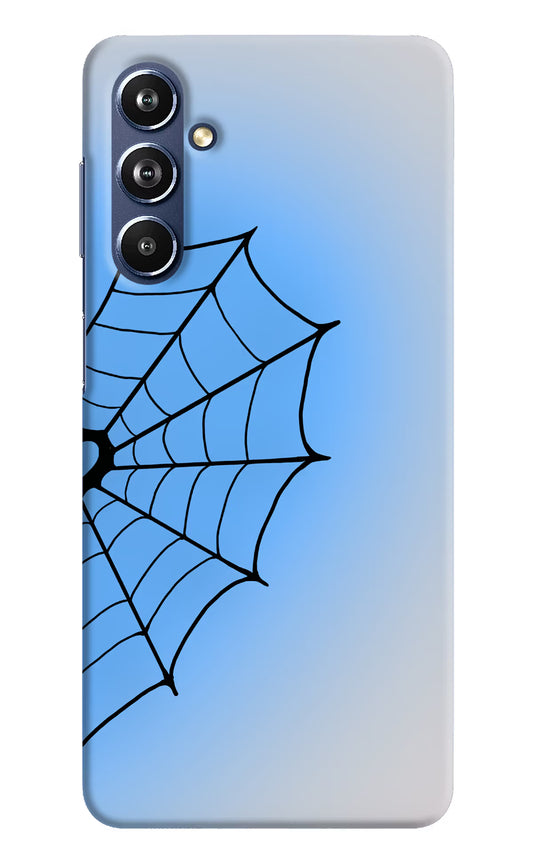 Blue Web Samsung F54 5G Hard Case Back Cover by Casekaro