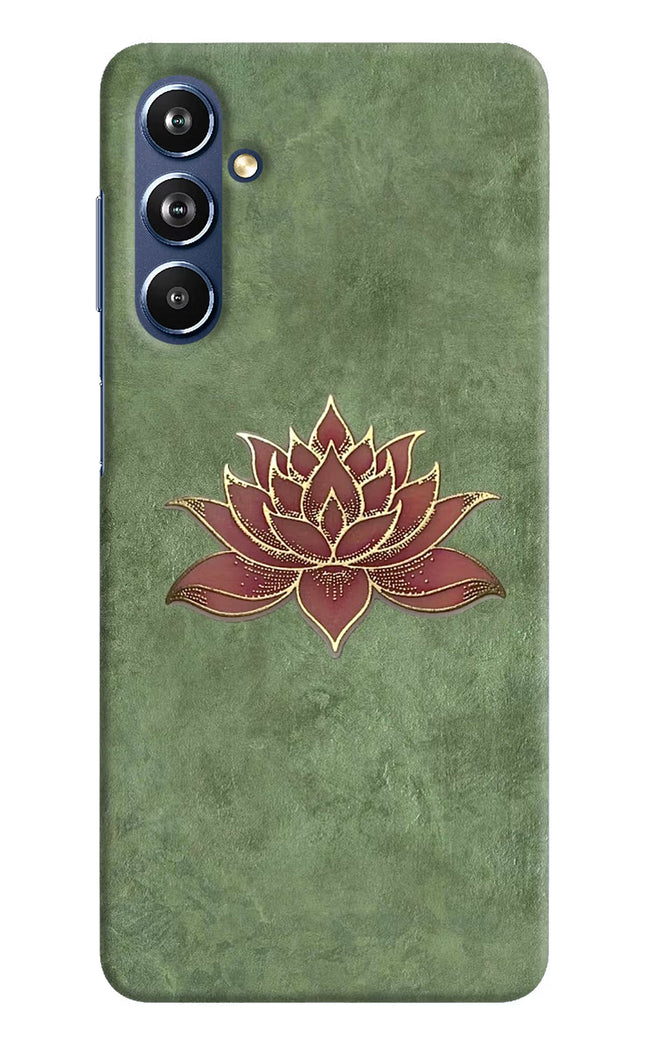 Lotus Grace Samsung F54 5G Hard Case Back Cover by Casekaro