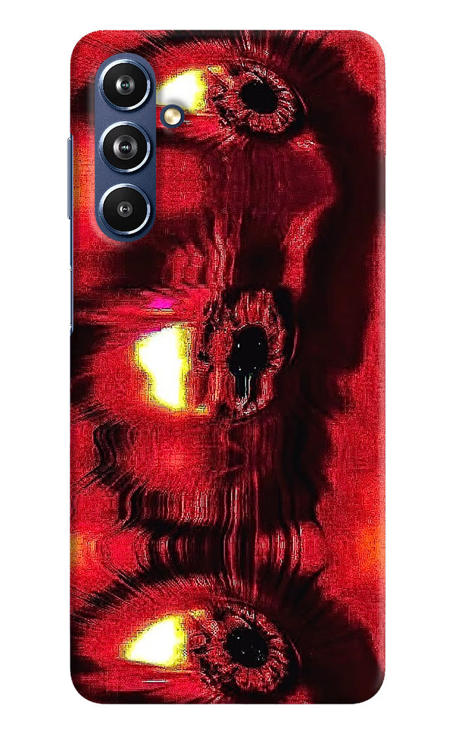 Fire Eye Samsung F54 5G Hard Case Back Cover by Casekaro