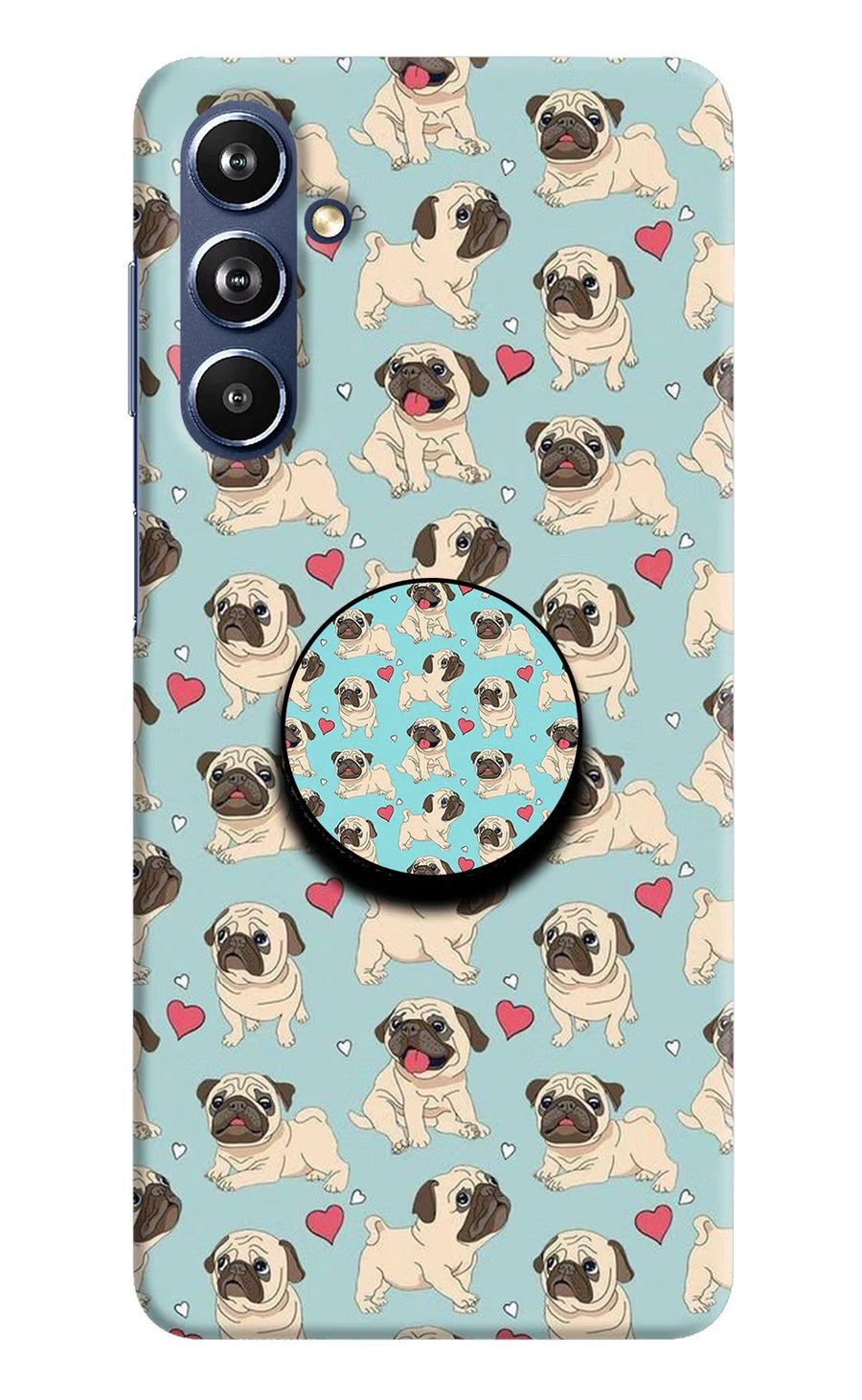 Pug Dog Samsung F54 5G Pop Case, Hard case