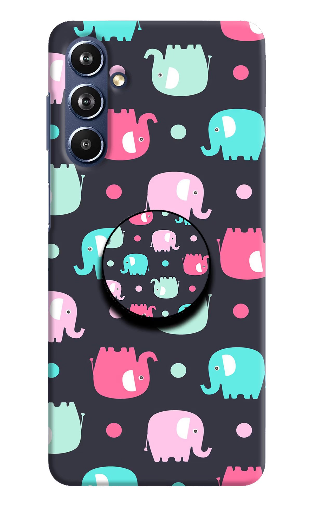 Baby Elephants Samsung F54 5G Pop Case by Casekaro