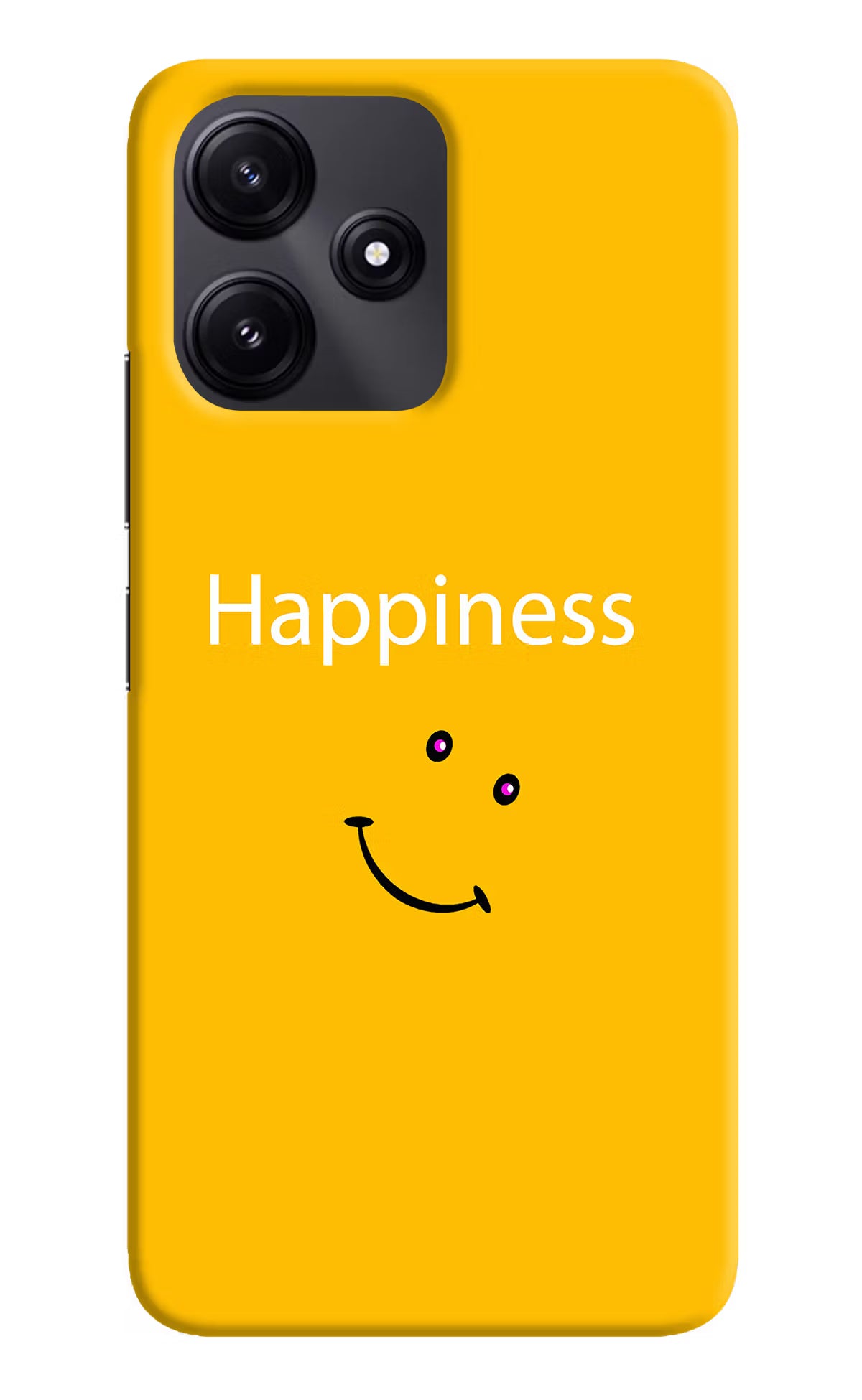 Happiness With Smiley Poco M6 Pro 5G Hard Case Back Cover by Casekaro
