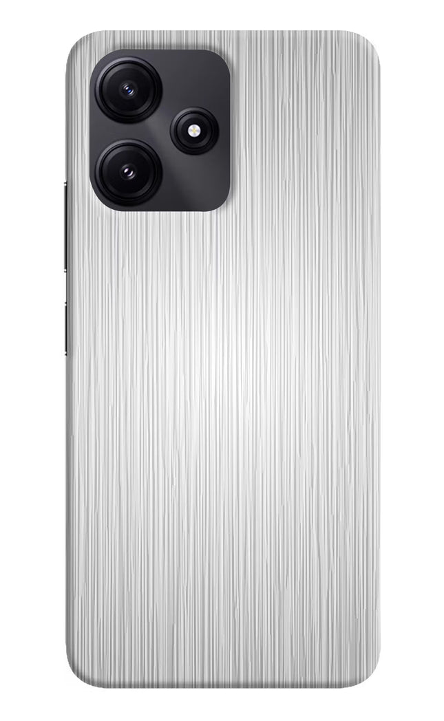 Wooden Grey Texture Poco M6 Pro 5G Hard Case Back Cover by Casekaro