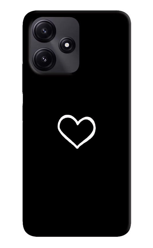 Heart Poco M6 Pro 5G Hard Case Back Cover by Casekaro