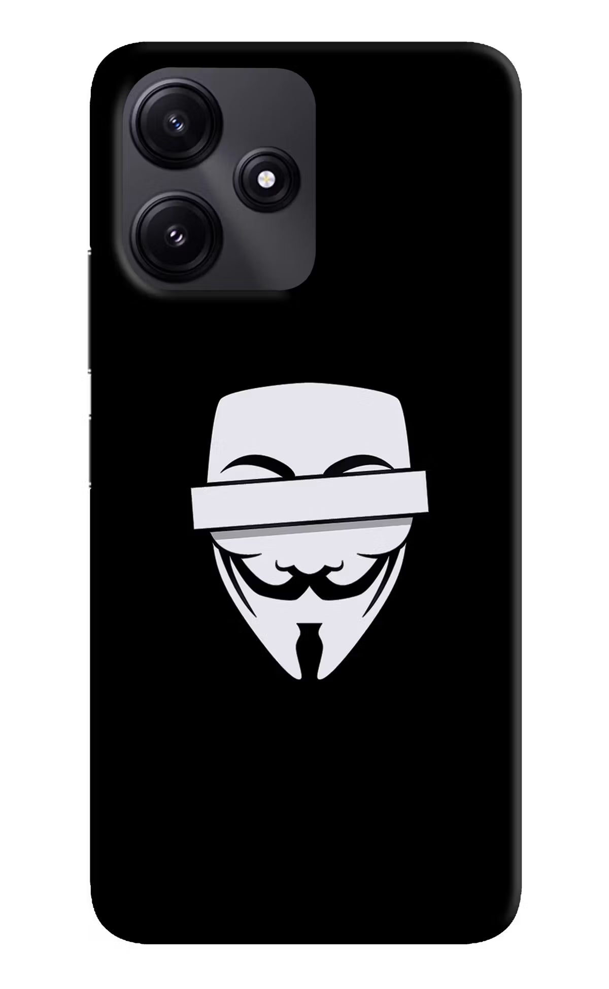Anonymous Face Poco M6 Pro 5G Hard Case Back Cover by Casekaro