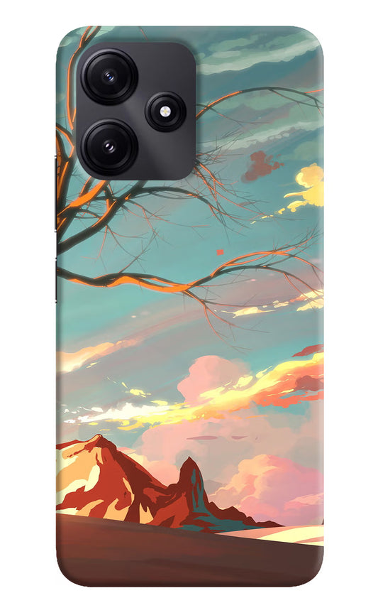 Scenery Poco M6 Pro 5G Hard Case Back Cover by Casekaro