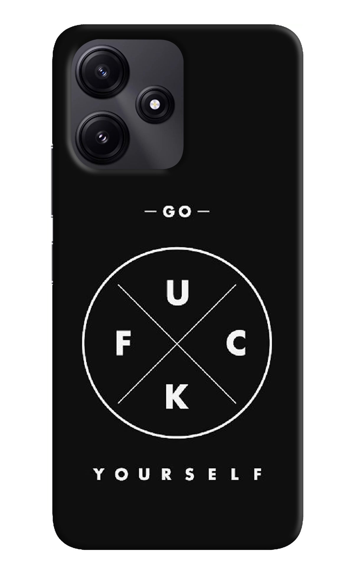 Go Fuck Yourself Poco M6 Pro 5G Back Cover