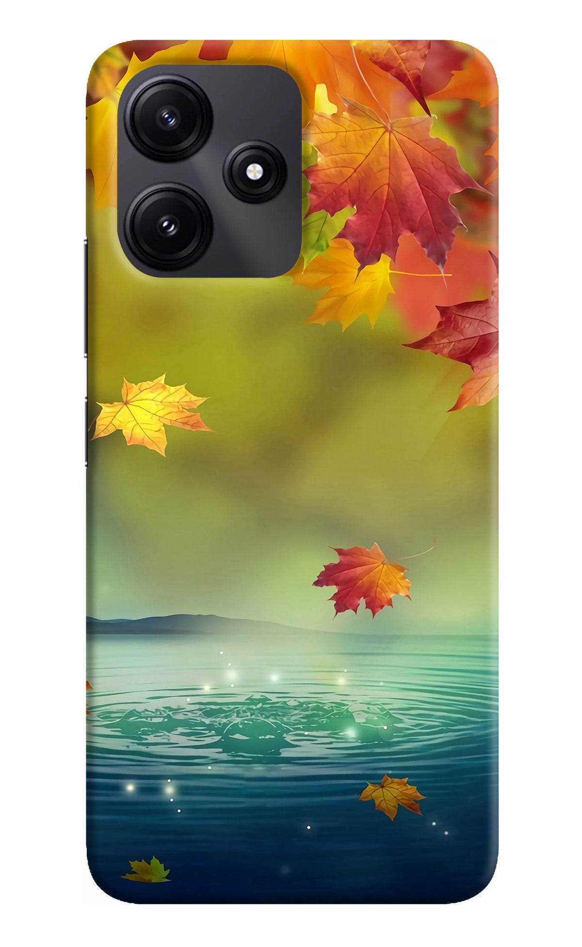 Flowers Poco M6 Pro 5G Back Cover