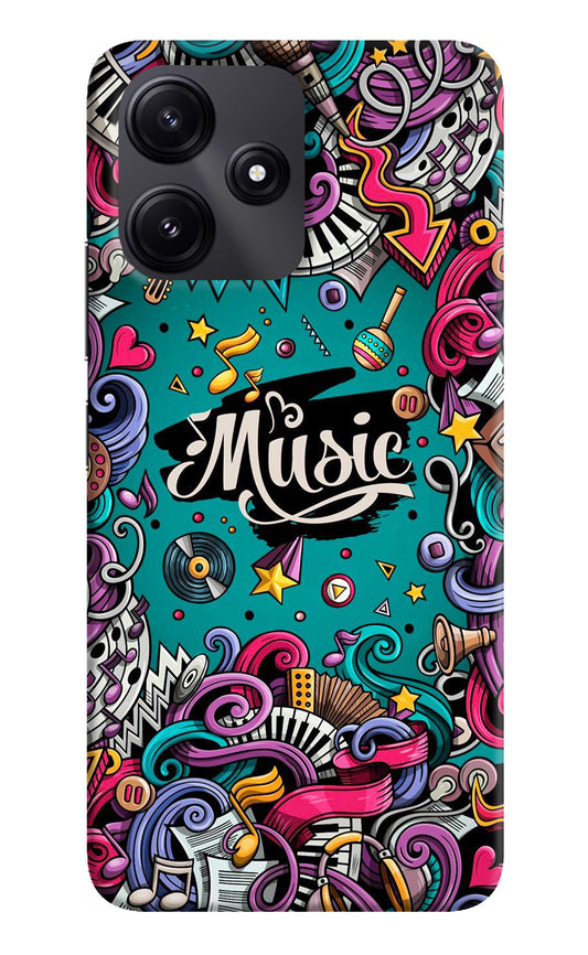 Music Graffiti Poco M6 Pro 5G Back Cover