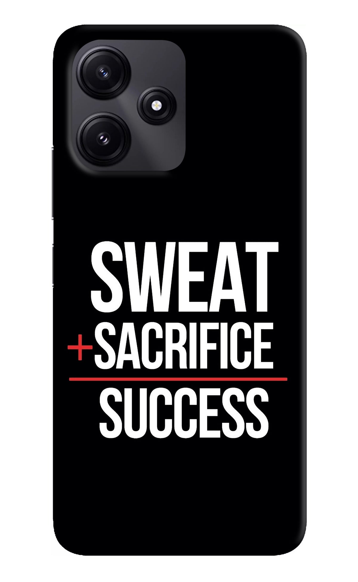 Sweat Sacrifice Success Poco M6 Pro 5G Back Cover