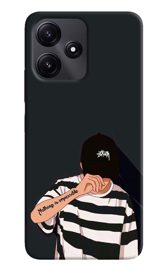 Aesthetic Boy Poco M6 Pro 5G Hard Case Back Cover by Casekaro