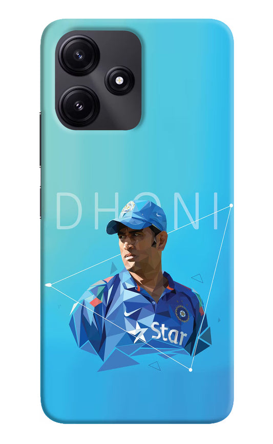 Dhoni Artwork Poco M6 Pro 5G Hard Case Back Cover by Casekaro