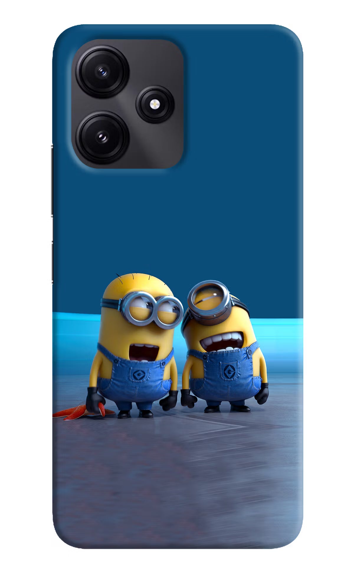 Minion Laughing Poco M6 Pro 5G Hard Case Back Cover by Casekaro
