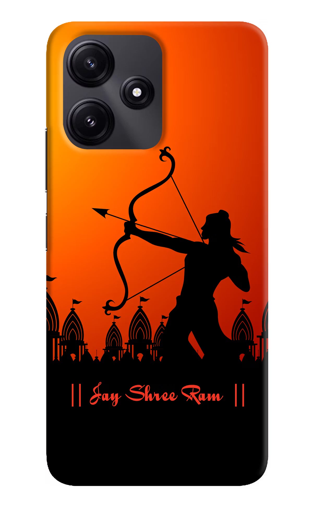 Lord Ram - 4 Poco M6 Pro 5G Hard Case Back Cover by Casekaro
