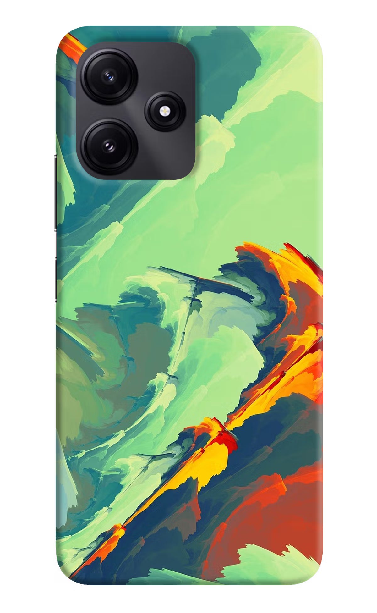 Paint Art Poco M6 Pro 5G Hard Case Back Cover by Casekaro