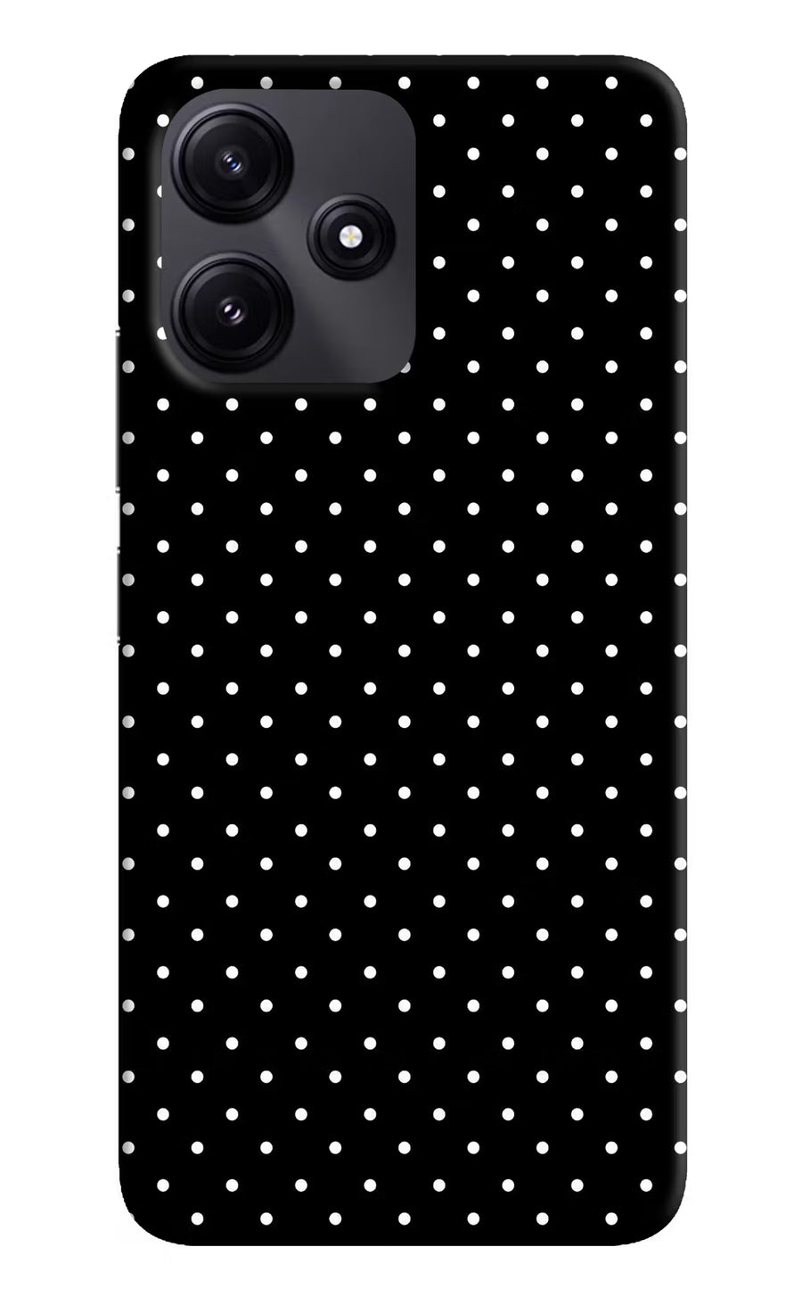 White Dots Poco M6 Pro 5G Back Cover, Hard case
