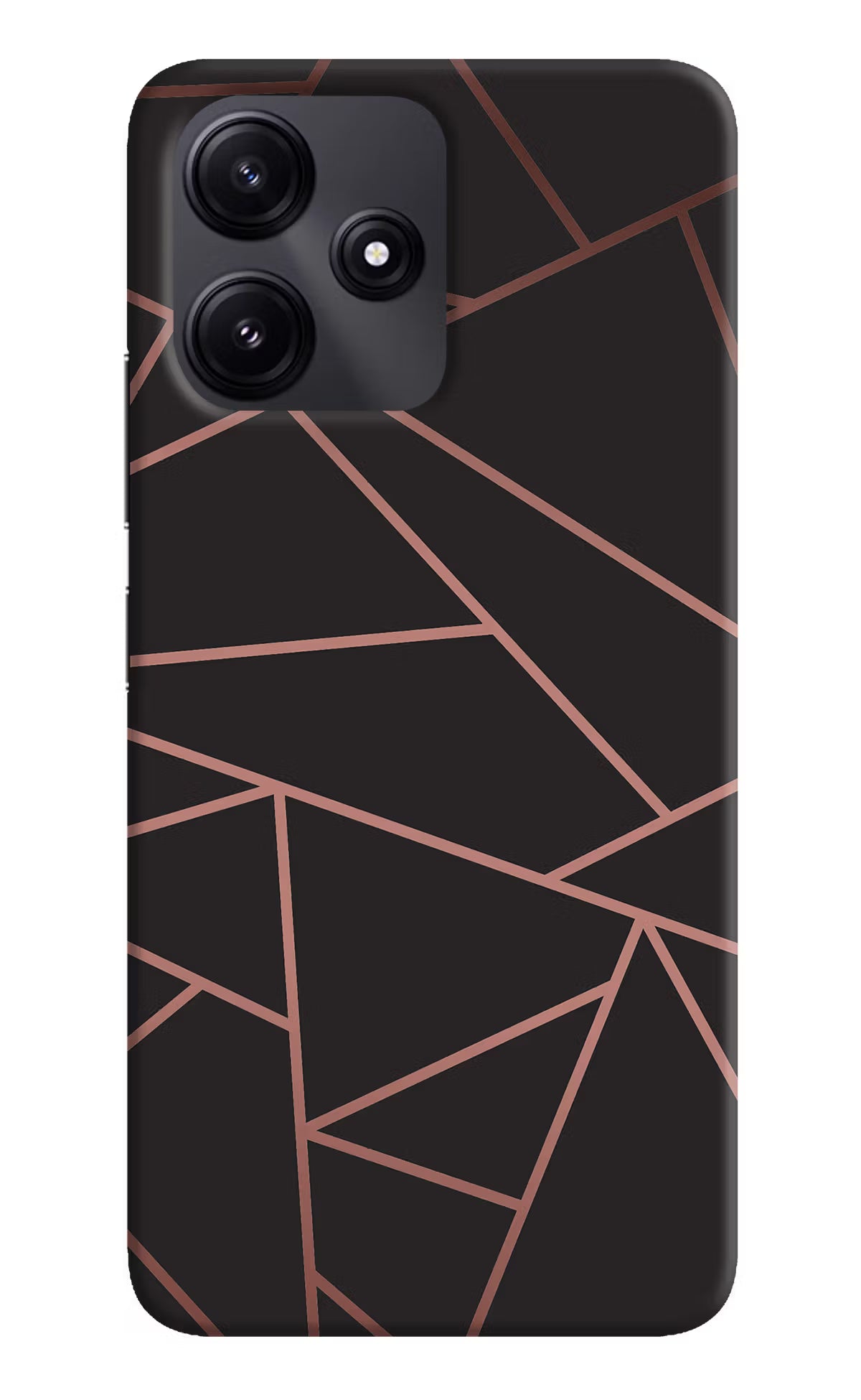 Geometric Pattern Poco M6 Pro 5G Hard Case Back Cover by Casekaro