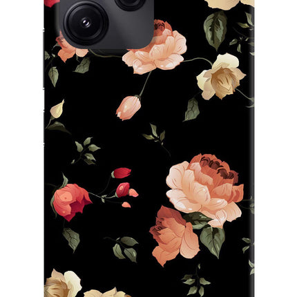 Flowers Poco M6 Pro 5G Hard Case Back Cover by Casekaro